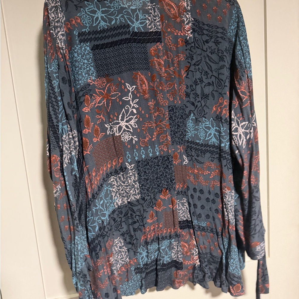 Daytrip Multicolor Patterned Blouse - image 5